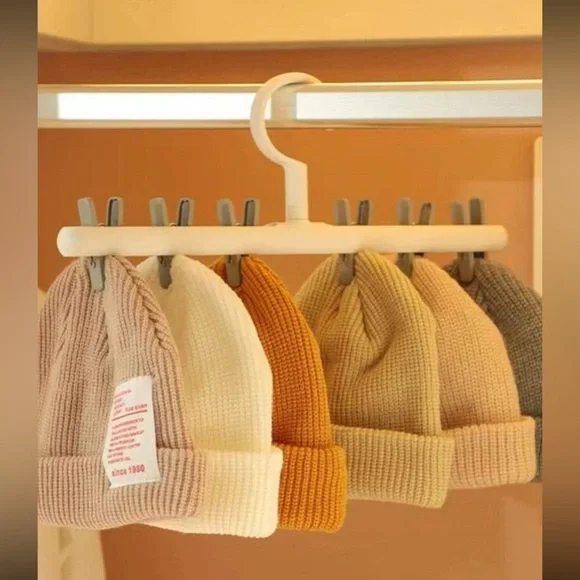 1pc Hat Storage Rack,Hat Organizer,Baseball Cap Storage Rack,Hat Clip Holder - Picture 3 of 4